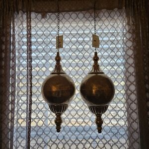 Elegant Bronze Hanging Ornaments